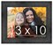 Photo Size Contemporary Black Frame - UV Acrylic, Foam Board Backing, Hanging Hardware